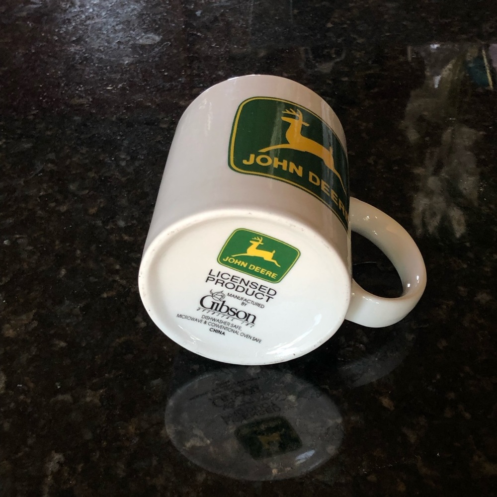 John Deere Tractor Gibson’s Coffee Mug EUC - Picture 5 of 5